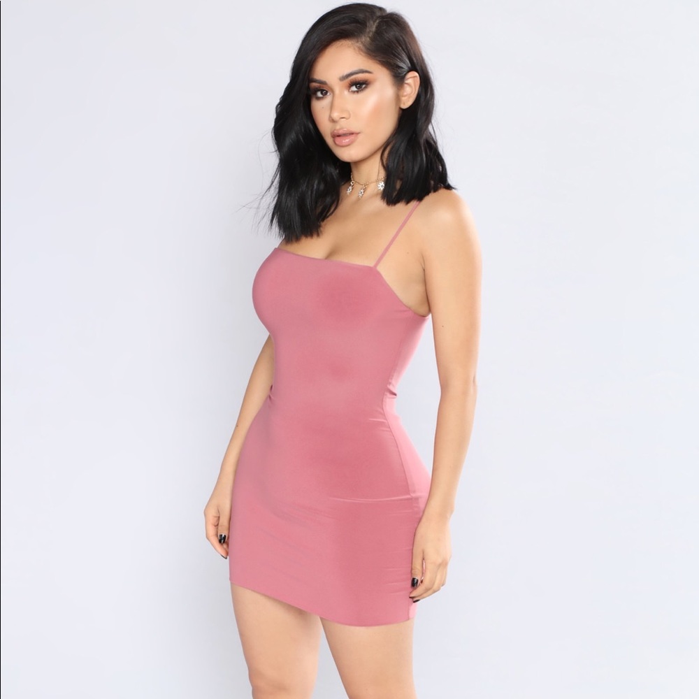 FASHION NOVA Straight To The Point Dress